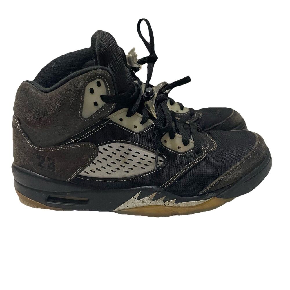 Air Jordan 5 Retro Anthracite Men's Size 11 Nike Basketball Sneakers Streetwear